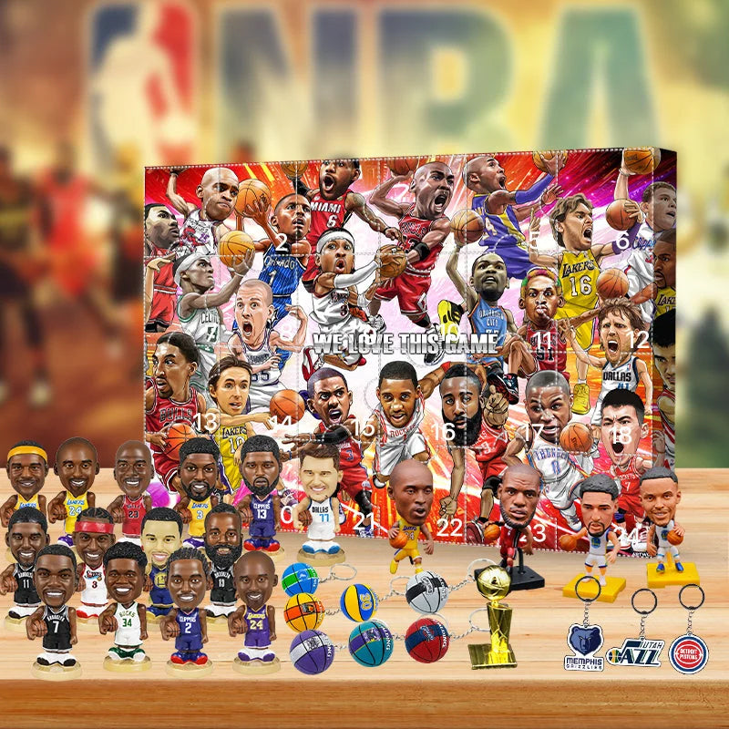 2024 NBA Advent Calendar idearock