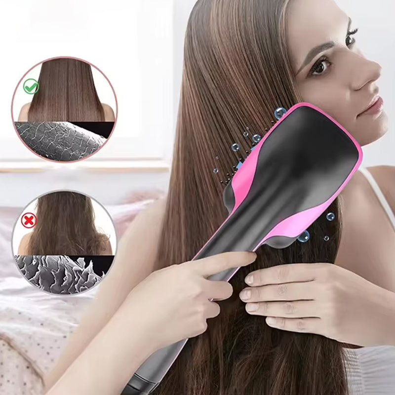 2-in-1 Hair Straightener & Curler