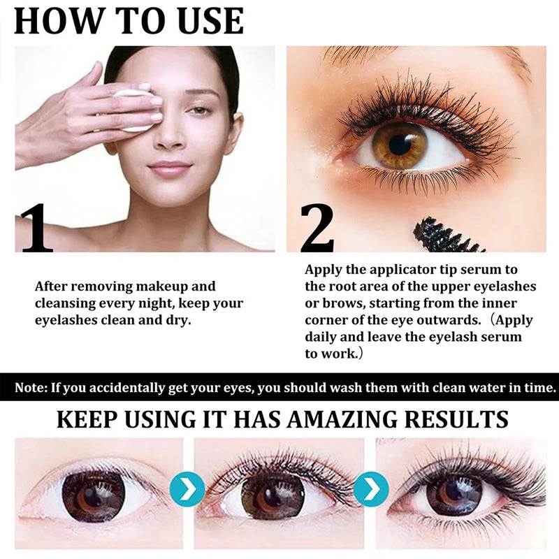 Eyelash Eyebrow Fast Growth Serum