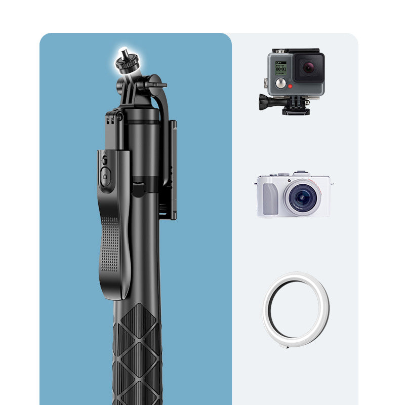 360° Retractable Tripod Selfie Stick with Remote Control