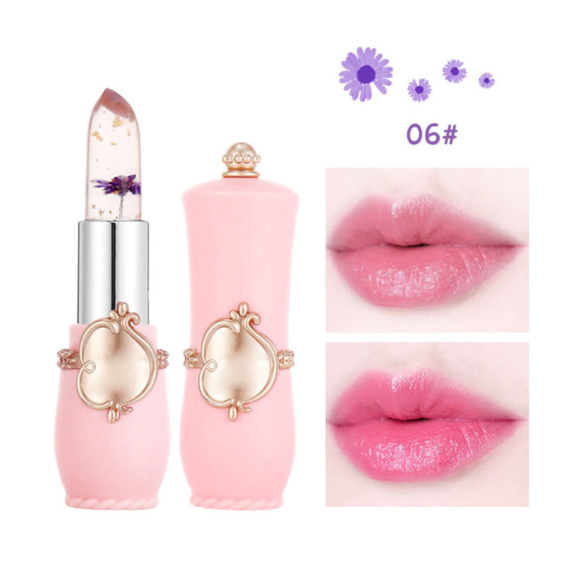 Crystal Jelly Flower Color Changing Lipstick