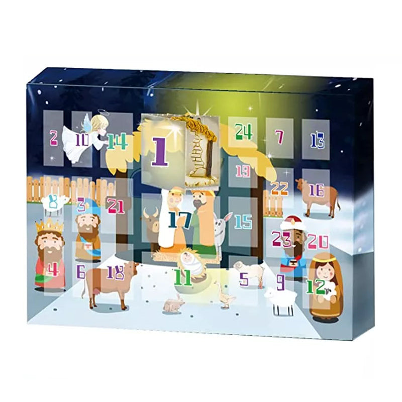 24 Days of Christmas Nativity Scene Set