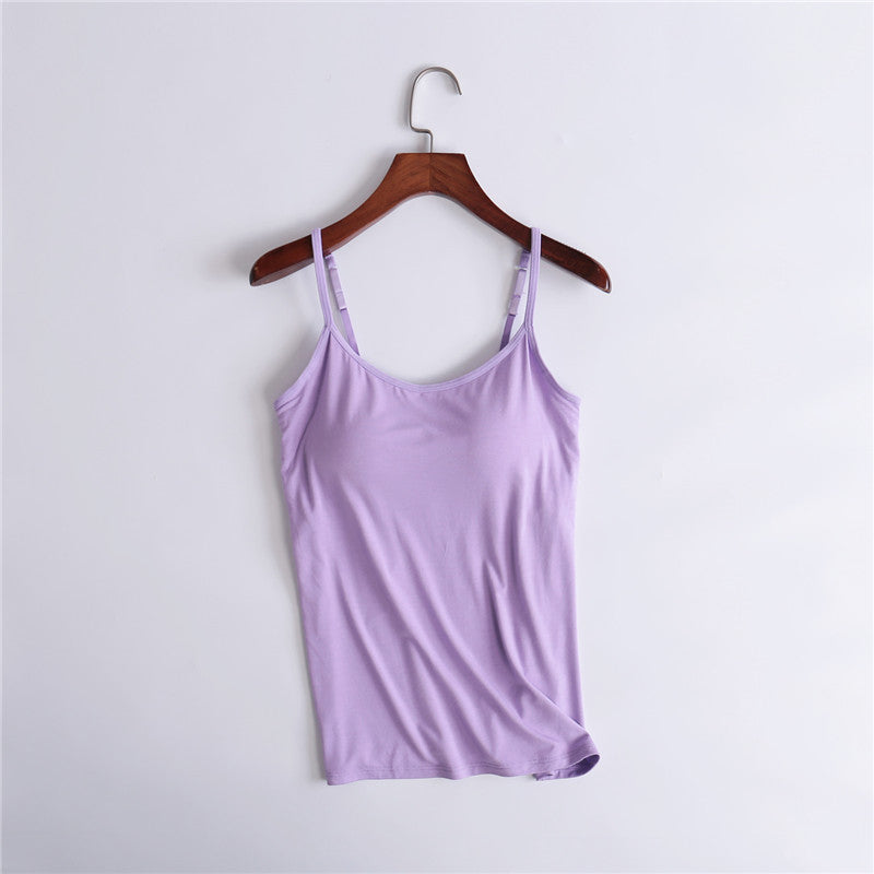 Tank With Built-In Bra – idearock