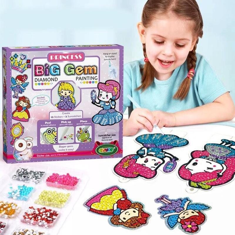 Idearock Diamond Painting Stickers for Kids