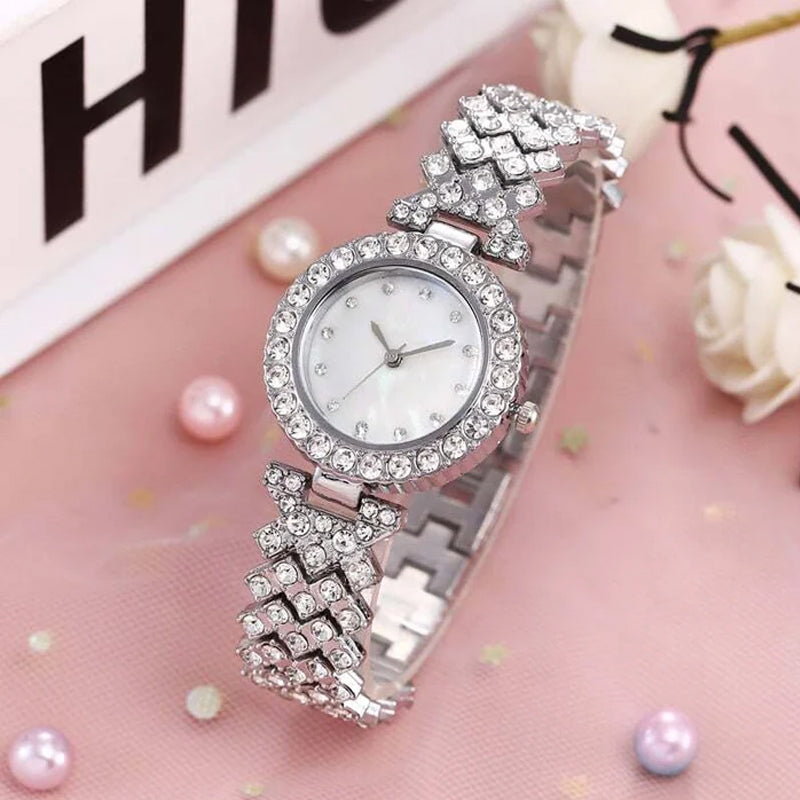 Luxury Rhinestone Watch Set