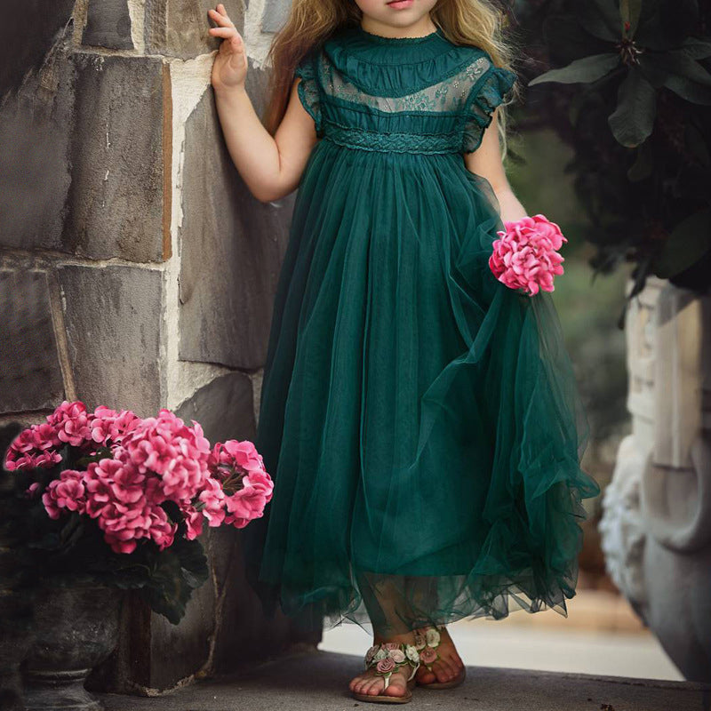 Lace Flower Girls Dresses