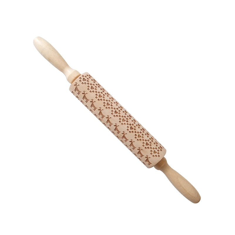 Idearock™Christmas Print Rolling Pin