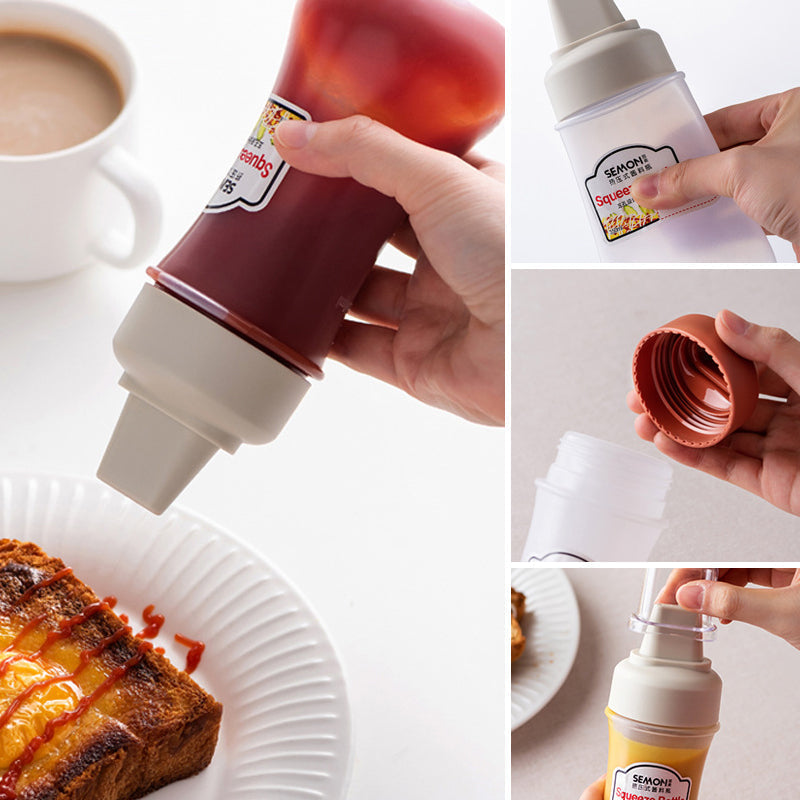 Measurable Condiment Squeeze Bottle