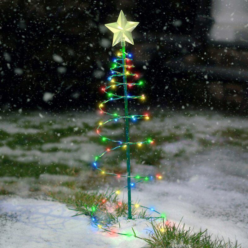 Solar LED Christmas Tree Decoration