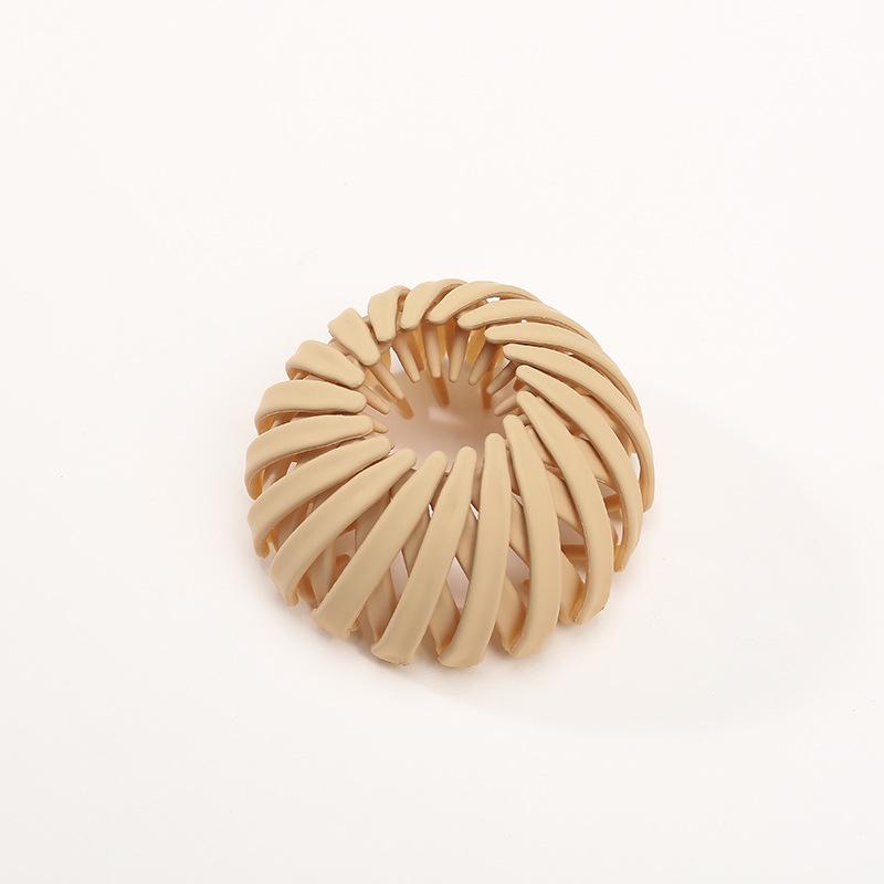 Simple Hair Styling Bird's Nest Plate Hairpin