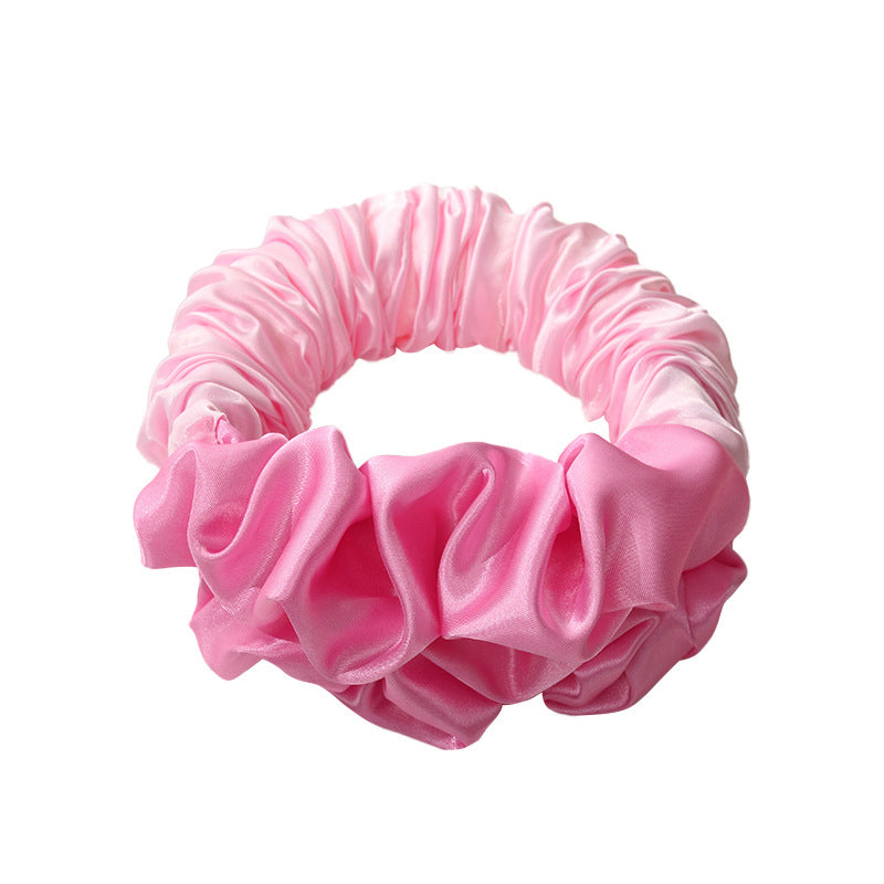 Heatless Hair Curling Double Scrunchie