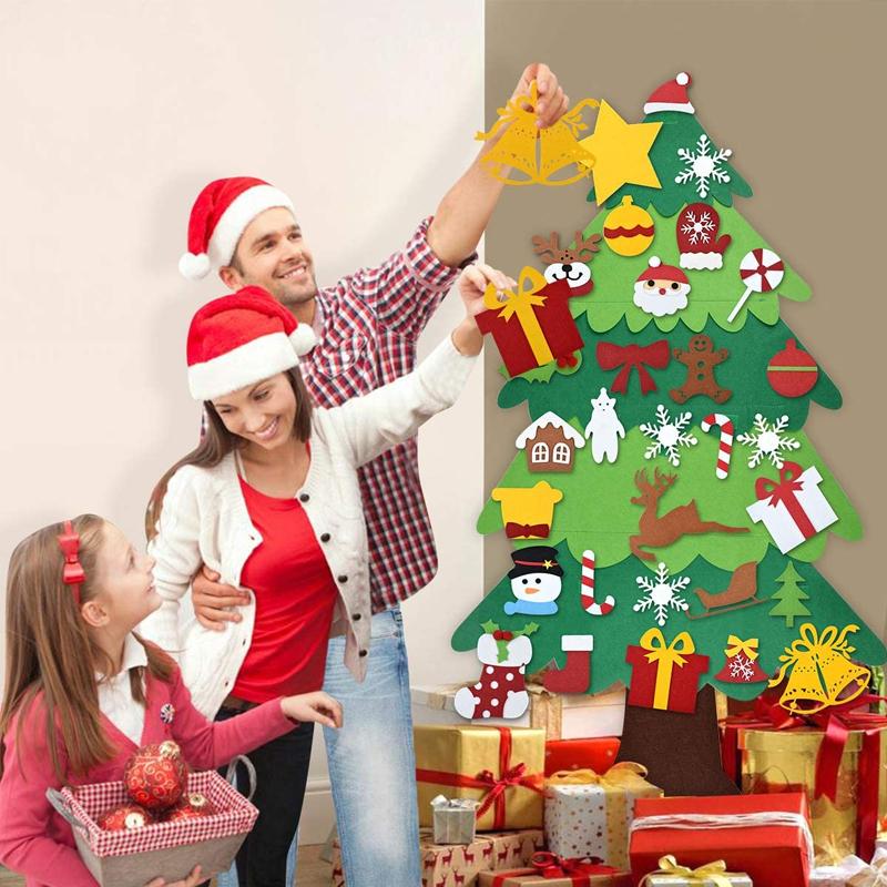 Idearock™ NEW UPGRADED DIY Felt Christmas Tree, A Great Gift For Kids