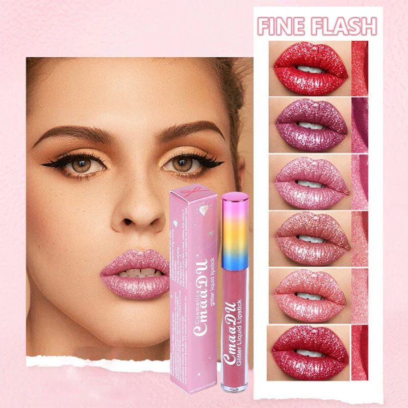 Glitter Waterproof Long Lasting Lip Gloss