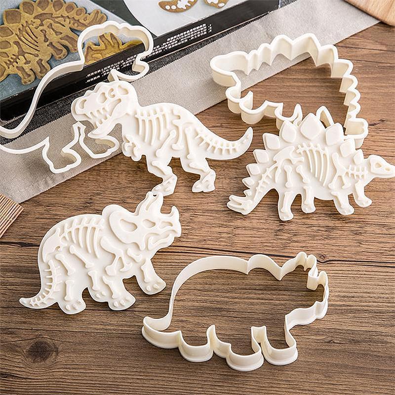 Dinosaur Cookie Molds(3 pics/set)