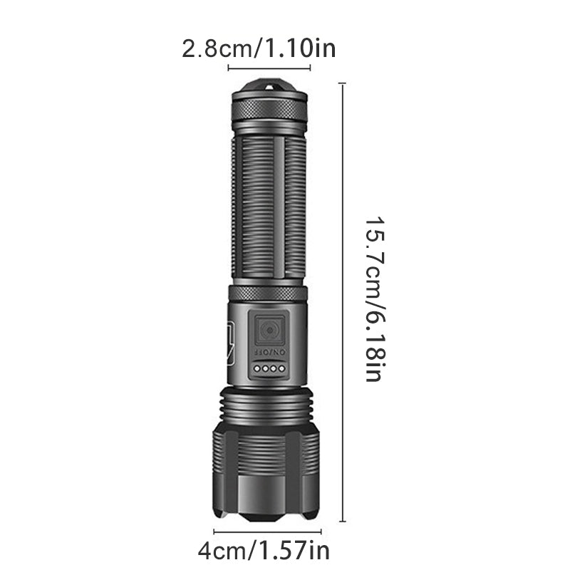 Waterproof flashlight