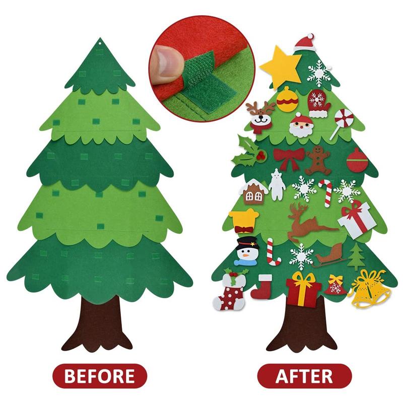 Idearock™ NEW UPGRADED DIY Felt Christmas Tree, A Great Gift For Kids