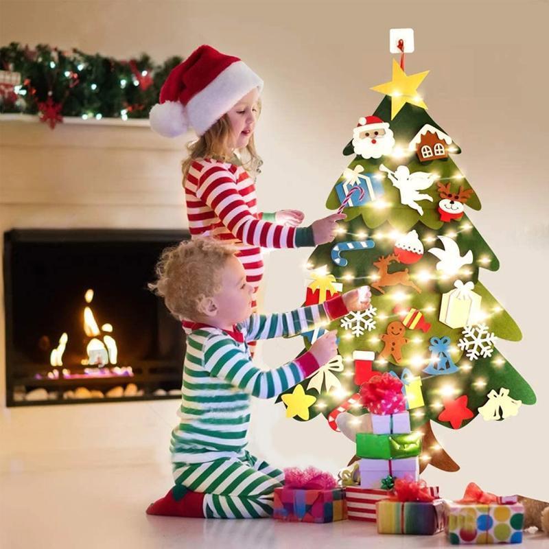 Idearock™ NEW UPGRADED DIY Felt Christmas Tree, A Great Gift For Kids