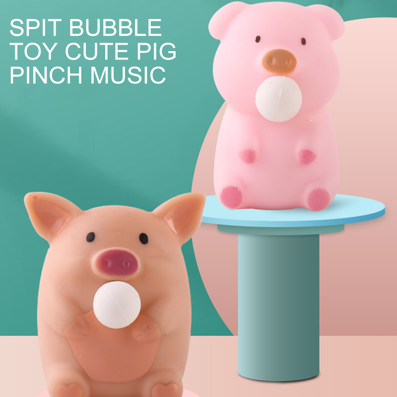 Piglet Spit Bubbles Squeeze Toys