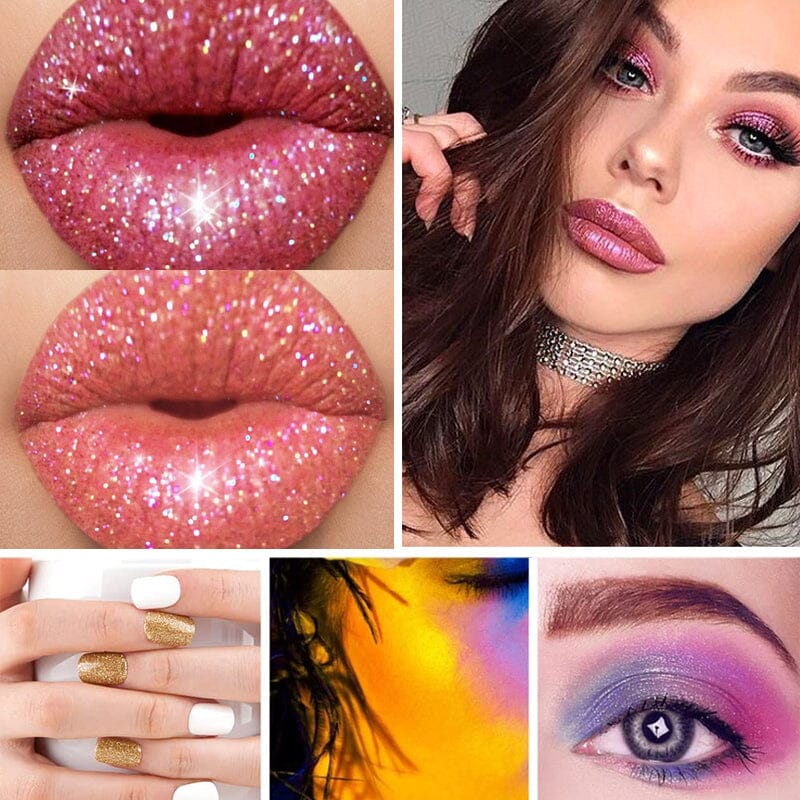 Glitter Waterproof Long Lasting Lip Gloss