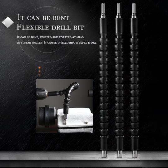 Idearock Universal Flexible Drill Bit Extension with Screw Drill Bit Holder