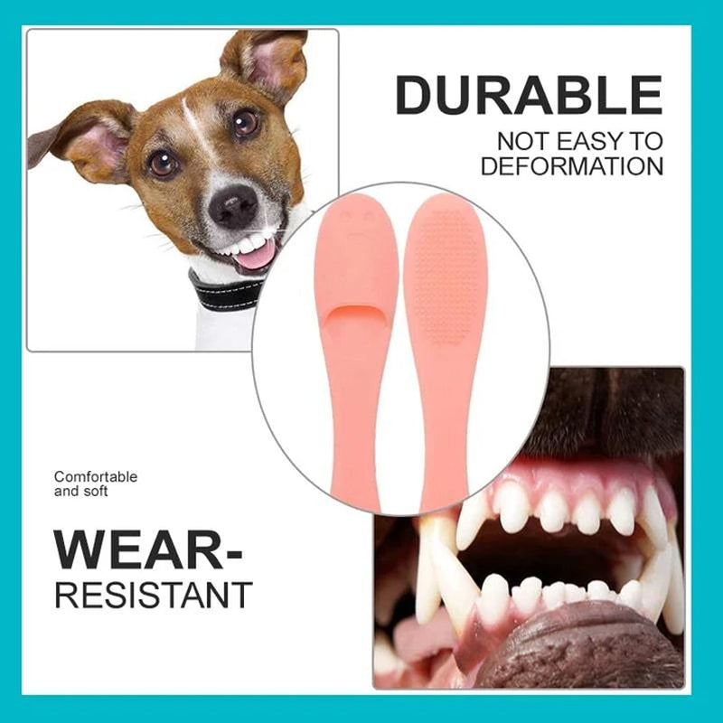 Professional Dog And Cat Finger Toothbrush