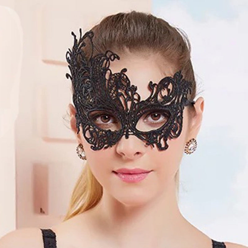 Women's Makeup Lace Eye Mask (Set Of Three)