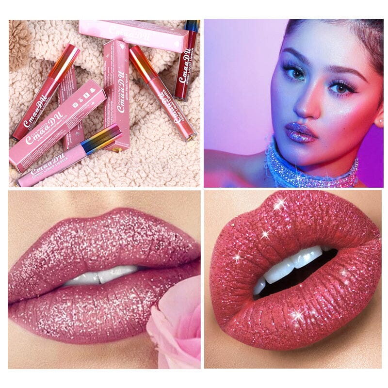 Glitter Waterproof Long Lasting Lip Gloss