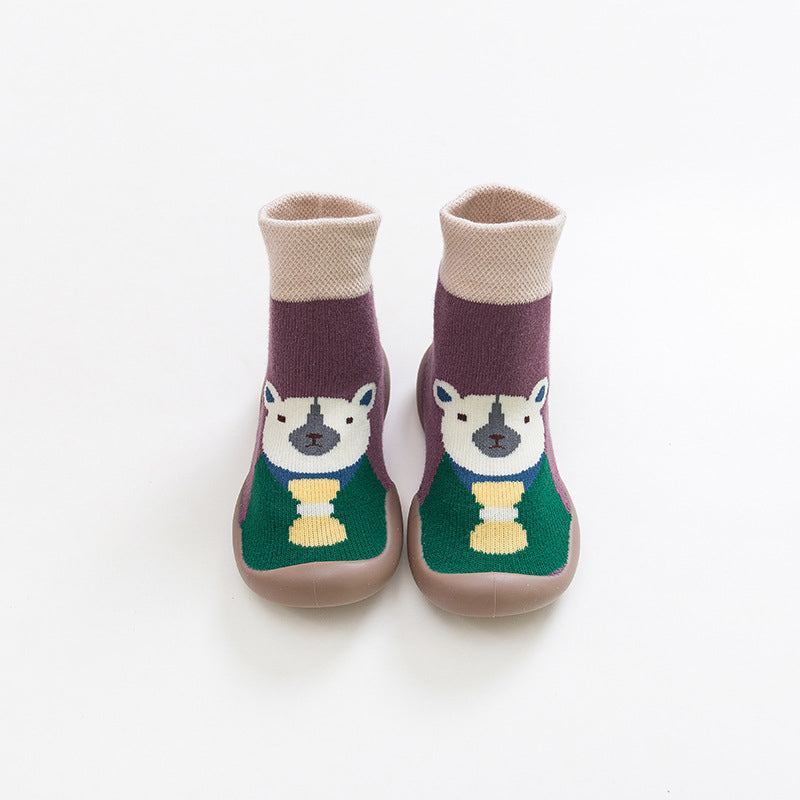 New Autumn And Winter Cartoon Sock Shoes