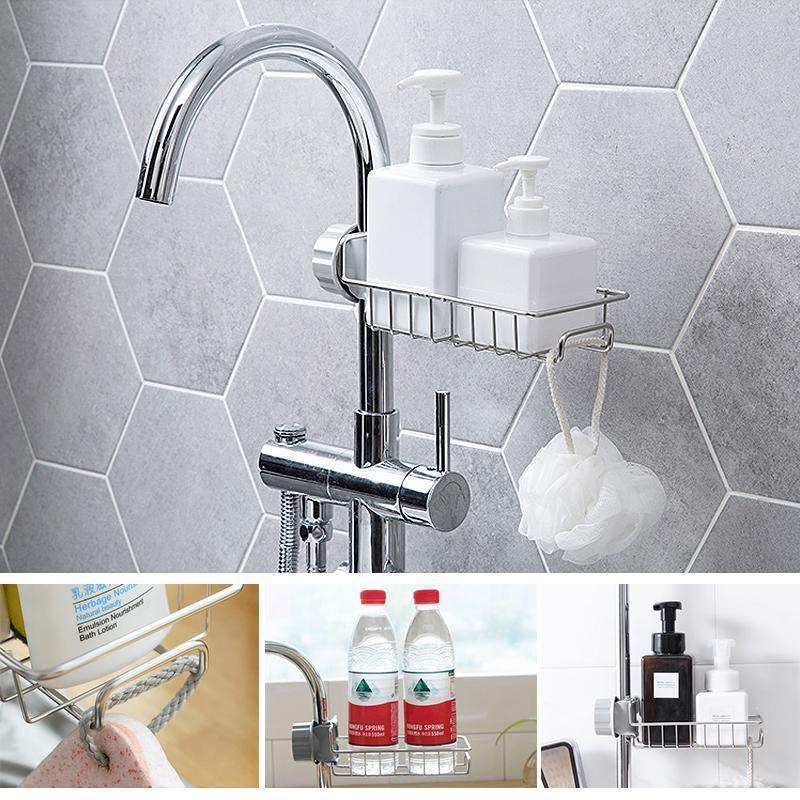 Kitchen Stainless Steel Faucet Rack