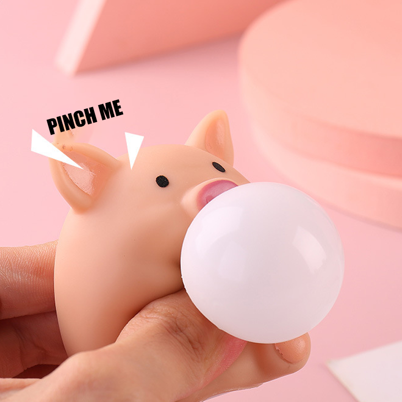 Piglet Spit Bubbles Squeeze Toys