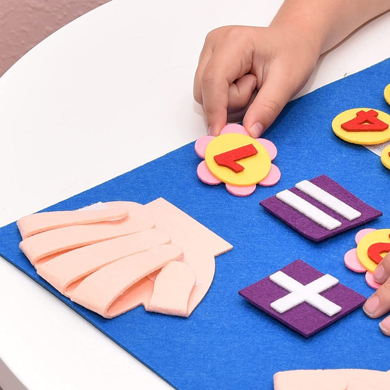 Felt Board Finger Numbers Counting Toy