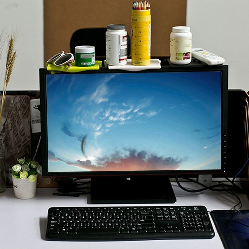 Adjustable TV Computer Top Storage Shelf