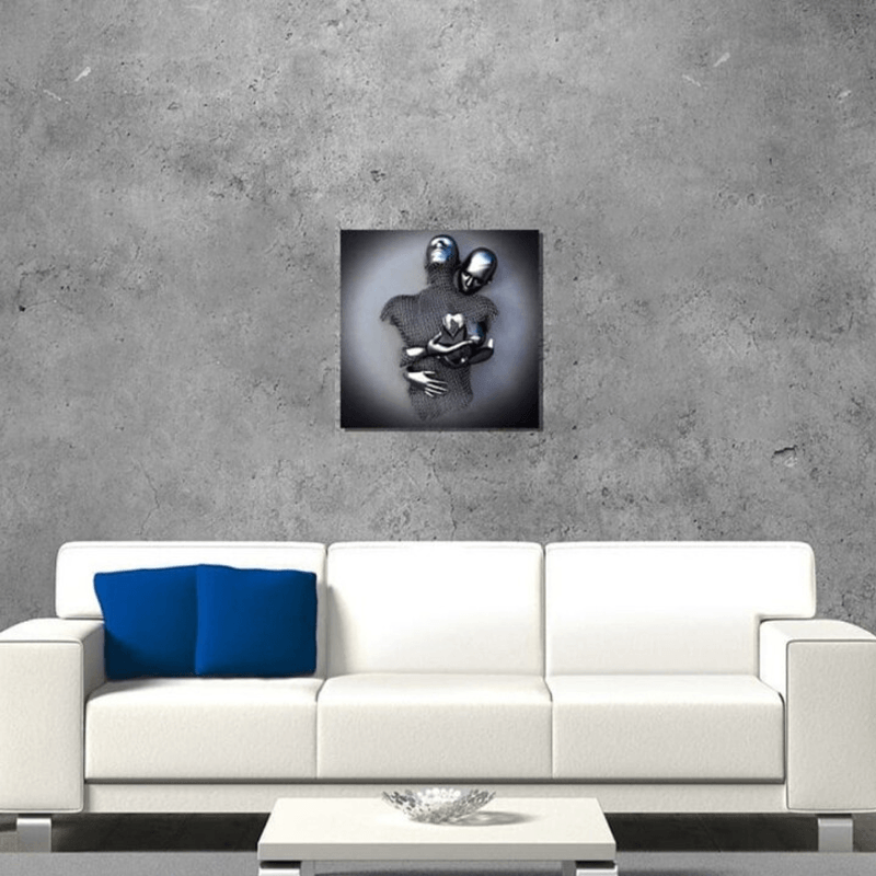 🔥【50% Off】🔥 Love Heart Gray-3D Art Wall