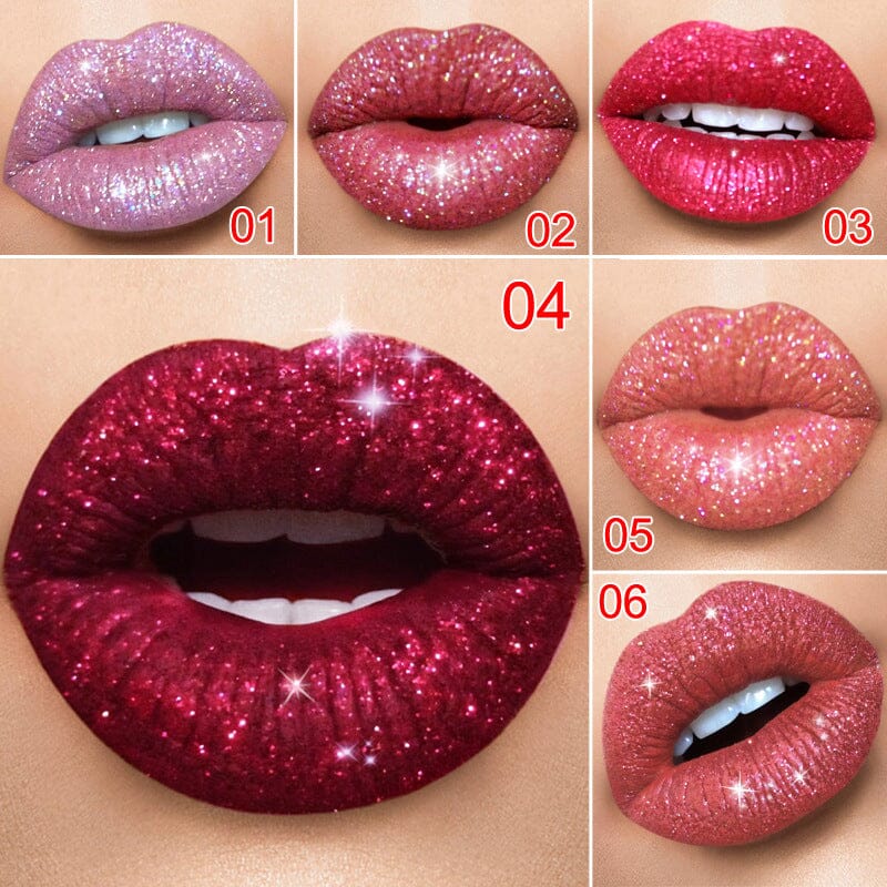 Glitter Waterproof Long Lasting Lip Gloss