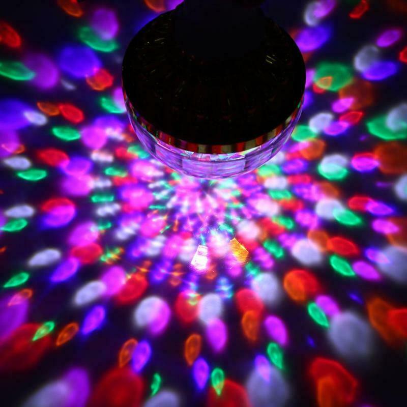 LED Disco Ball Colorful Rotating Bulb