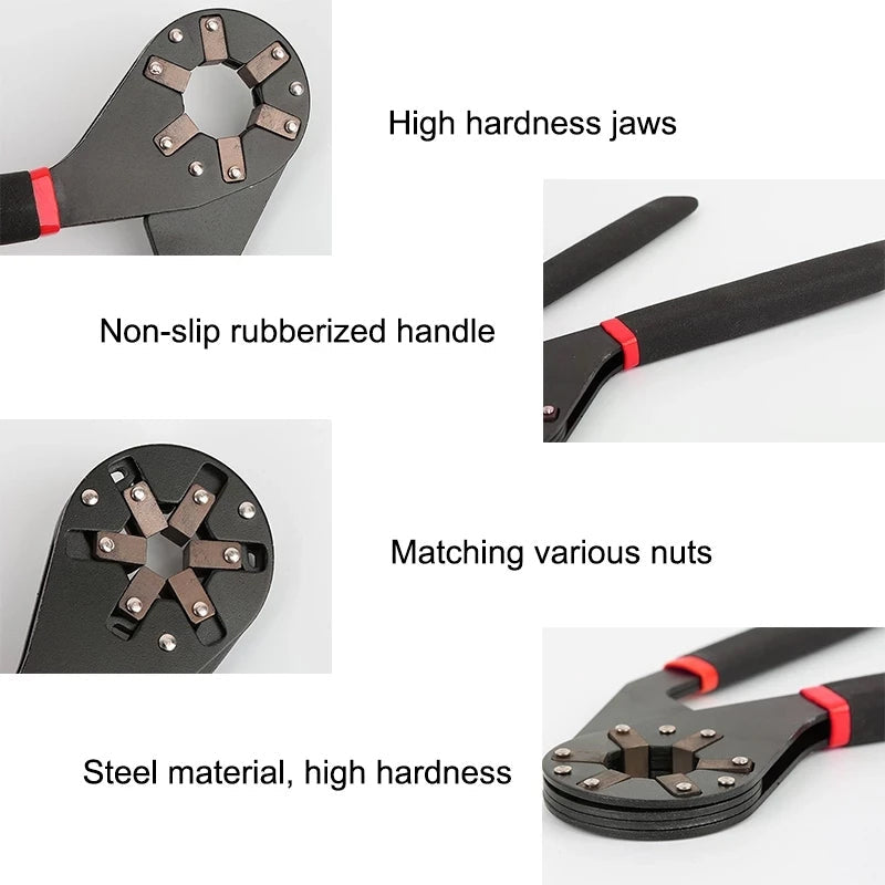 Hexagonal Multifunction Wrench