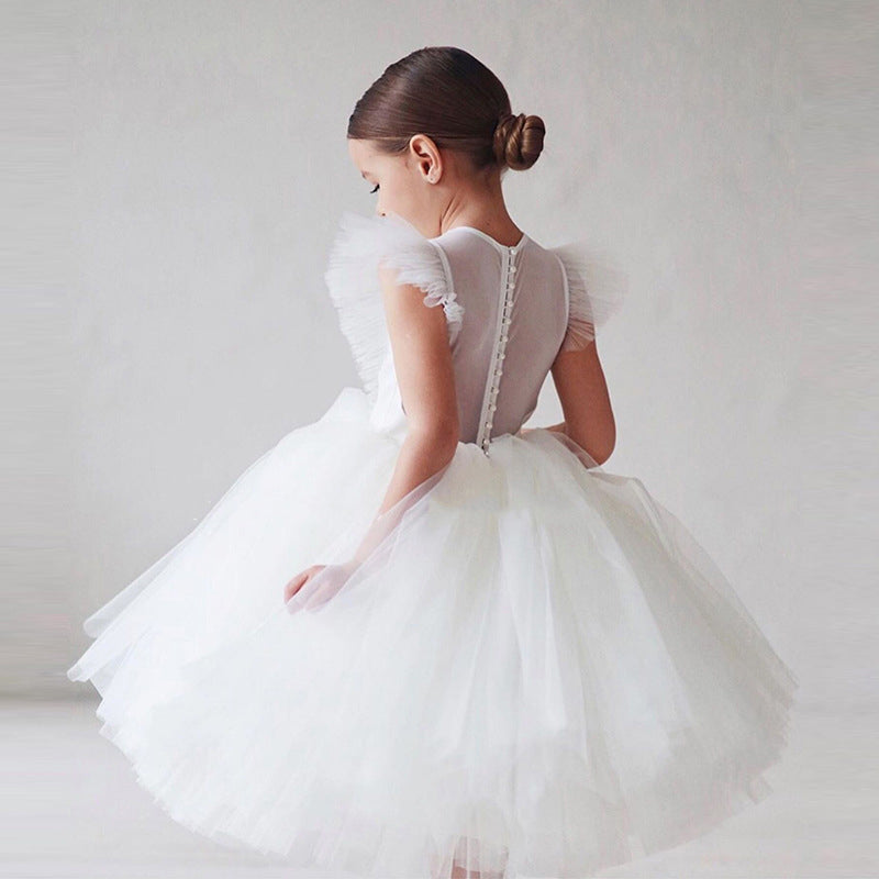 Princess Tutu Dress With Flying Sleeves