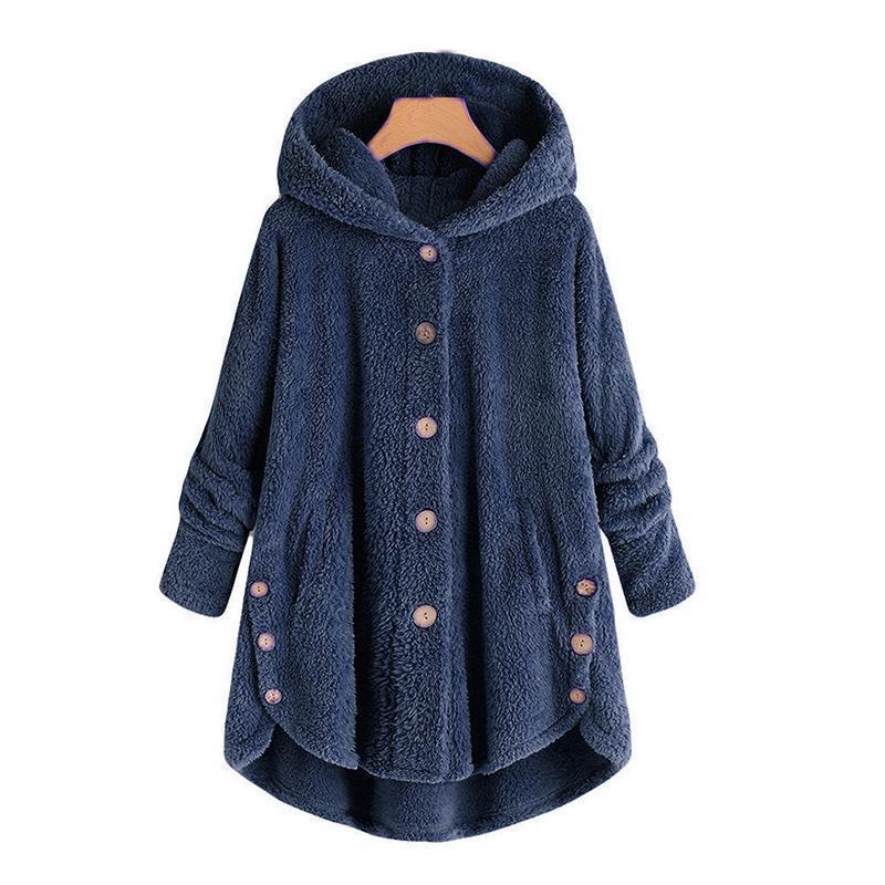 Plus Size Women Loose Warm Outwear Coat