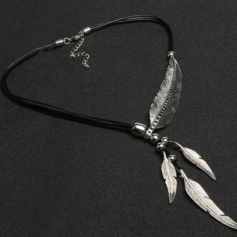 Women's Feather Necklace