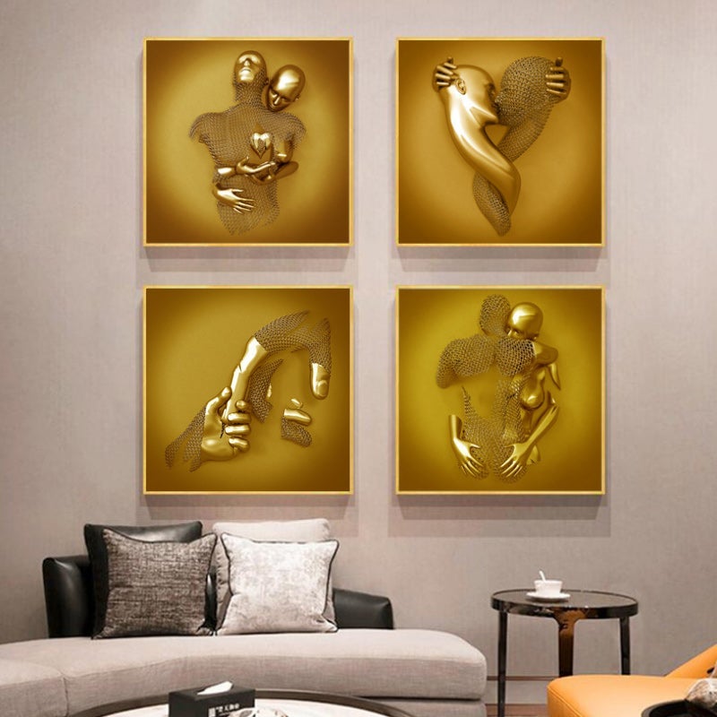 🔥【50% Off】🔥 Love Heart Gray-3D Art Wall