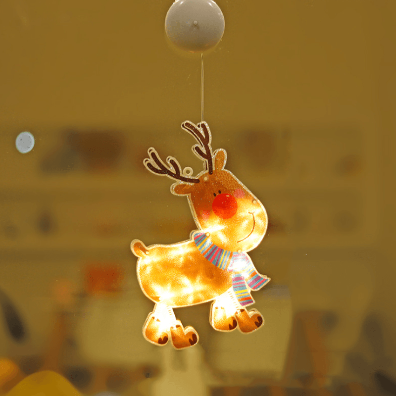 Fairyspark™ Christmas window suction cup lights