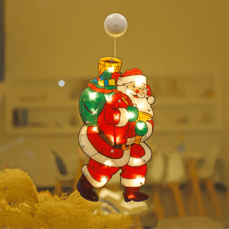 Fairyspark™ Christmas window suction cup lights