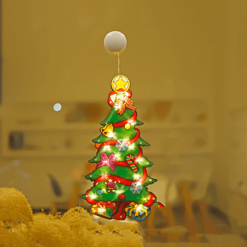 Fairyspark™ Christmas window suction cup lights