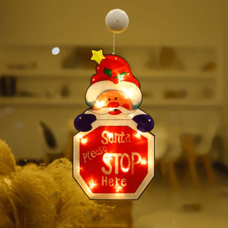 Fairyspark™ Christmas window suction cup lights