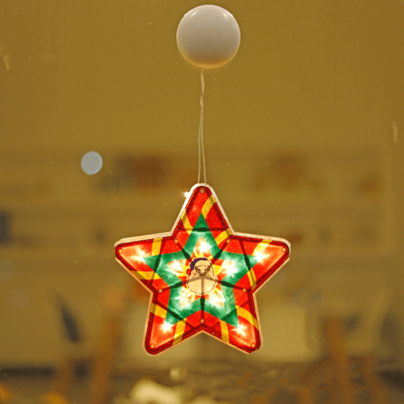 Fairyspark™ Christmas window suction cup lights