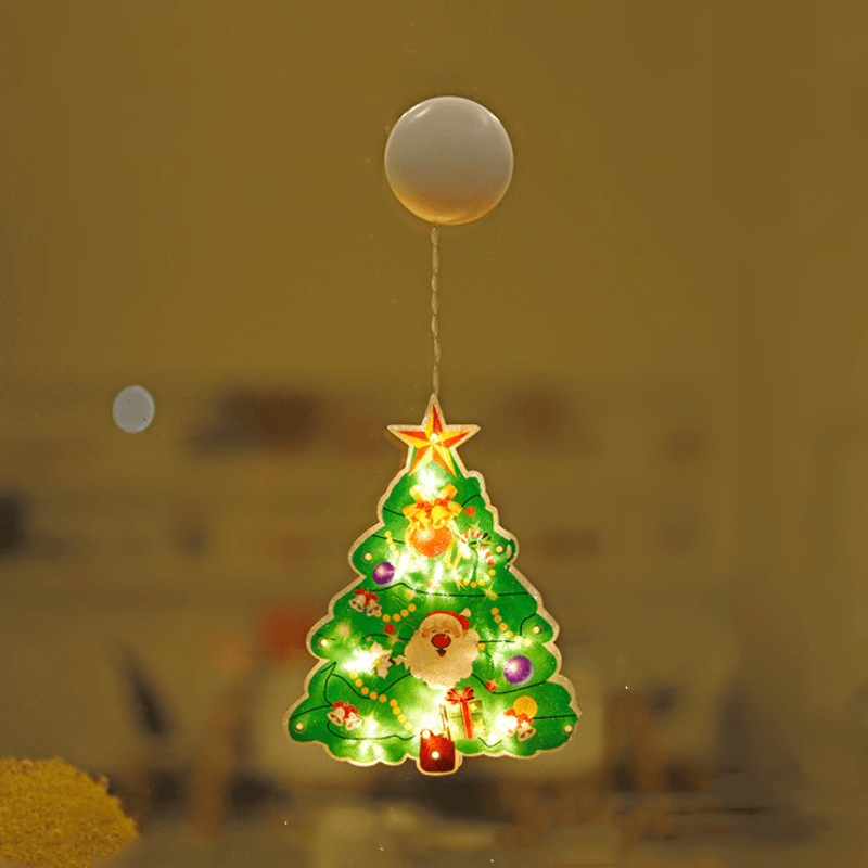 Fairyspark™ Christmas window suction cup lights