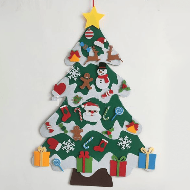 Idearock™ NEW UPGRADED DIY Felt Christmas Tree, A Great Gift For Kids