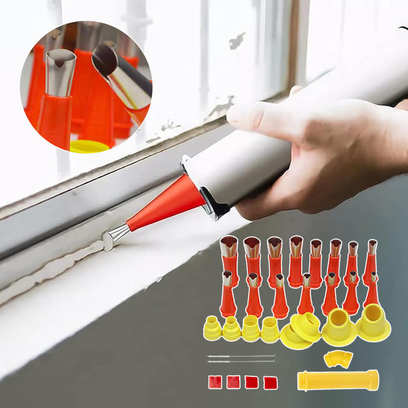 Vshaped Nozzle Design Easy Caulking Finisher Set idearock