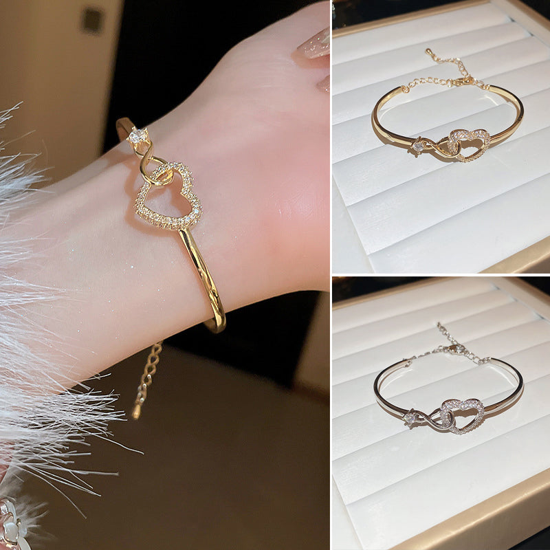 Always In My Heart - Infinity Heart Bracelet