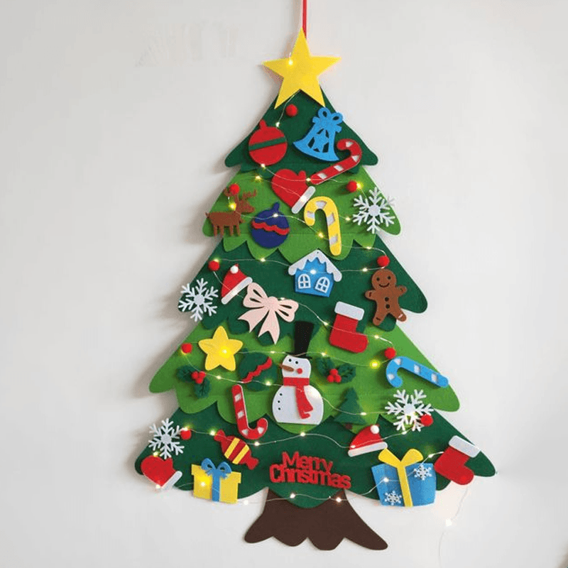 Idearock™ NEW UPGRADED DIY Felt Christmas Tree, A Great Gift For Kids